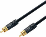 Soundsation WM-PRCA06 - Wiremaster aszimmetrikus patch kábel: RCA-RCA / 0.6m