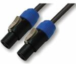 Soundsation BPSPK-10BK - Hangfalkábel: Speakon 4pólusú - Speakon 4pólusú / 2x1.5 mm2 / 10m