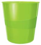 Leitz WOW cutie de plastic verde cu 15 ℓ Cos de gunoi