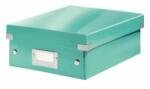 Leitz Cutie organizatoare mică Click & Store, albastru glacial