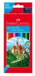 Faber-Castell Creioane colorate din lemn Faber Castell, 12 buc