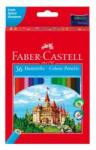 Faber-Castell Creioane colorate din lemn Faber Castell, 36 buc