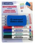 Centropen Marker CENTROPEN 8559 + burete magnetic - set de 4 bucăți