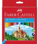 Faber-Castell Creioane colorate, set, hexagonale, FABER-CASTELL "Classic", 24 de culori diferite, 24 buc