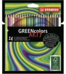 STABILO Creioane colorate STABILO GREENcolors 24 buc. „ARTY
