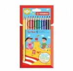 STABILO Creioane colorate STABILO Trio în cutie, set de 12 bucăți