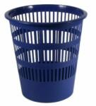 DONAU Coș cu nervuri din plastic, 12 ℓ, albastru Cos de gunoi