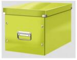 Leitz Cutie pătrată Click & Store A4 verde metalizat