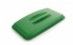 DURABLE Capac pentru coș de gunoi din plastic DURABIN 60 verde Cos de gunoi