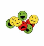 Legamaster Magneți emoticon cu diametrul de 50 mm, amestec de 6 buc