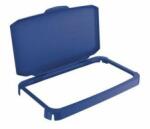 DURABLE Capac cu balamale pentru coșul de gunoi DURABIN 60 cu ramă, albastru Cos de gunoi