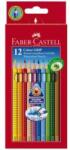Faber-Castell Creioane acuarelă Faber Castell Color Grip, 12 buc