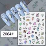  Körömmatrica - JO-2064 hologrammos