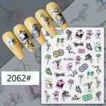  Körömmatrica - JO-2062 hologrammos