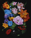 Ideyka Set pictura pe numere, cu sasiu, Buchet cu cirese, 40x50 cm (KHO3221) Carte de colorat