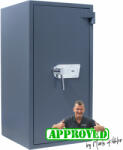 Rottner Seif Antifoc si Antiefractie Rottner Imperial Fire 100 T05821 EN 3 Inchidere Cheie Gri Inchis (T05821)