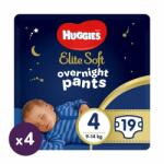 Huggies Elite Soft Overnight Pants éjszakai bugyipelenka 4, 9-14 kg, 76 db