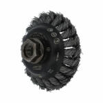 Norton sodrott kúpos drótkorong (kefekorong) 100x13xM14 T20 (CT606149)