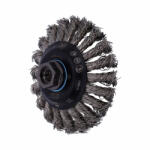 Norton sodrott kúpos drótkorong inox (kefekorong) 115x15xM14 T27, 5 (CT606144)