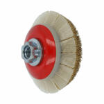 Norton hullámos kúpos drótkorong (kefekorong) védőburkolattal 100xM14 T24 (CT603056)