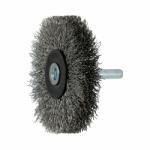 Norton hullámos csapos drótkorong inox (kefekorong) 70x10x6 T19, 10 db/csomag (CT605395)