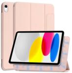 Tech-Protect TP0192 Tech-Protect Smartcase Apple iPad 10.9 (2022) mágneses tablet tok, rózsaszín (Pink) (TP0192)
