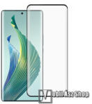 RURIHAI Huawei Honor X40, Honor X9a, Honor Magic5 Lite, RURIHAI 3D üvegfólia, 9H, 0, 18mm, Full cover, Full Glue, Fekete