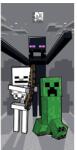 JFabrics Minecraft strandtörölköző, fürdőlepedő - Mob Attack