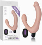 Orion Rechargeable IJOY Strapless Strap-on - Vibrator Dublu cu Telecomandă, 20, 3 cm Vibrator