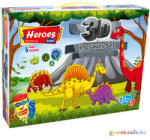 Hasbro : Heroes dinoszauruszos gyurma szett 21db-os