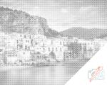  PontPöttyöző - Palermo, Olaszország Méret: 30x40cm, Keretezés: Keret nélkül (csak a vászon), Szín: Piros