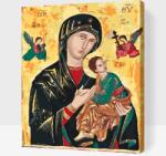  Festés számok szerint - Madonna 2 Méret: 30x40cm, Keretezés: Keret nélkül (csak a vászon)