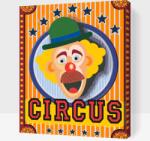  Festés számok szerint - Cirkusz Méret: 30x40cm, Keretezés: Keret nélkül (csak a vászon)