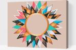  Festés számok szerint - Mandala 7 Méret: 30x40cm, Keretezés: Keret nélkül (csak a vászon)