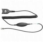 Epos Кабел за слушалки Epos CAVA 31, за връзка с телефони Avaya 1600, от EasyDisconnect към RJ9, черен (1000766)