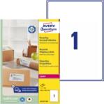 Avery Zweckform 199.6 mm x 289.1 mm Papír Íves etikett címke Avery Zweckform Fehér ( 100 ív/doboz ) (LR7167-100)
