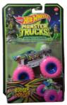 Mattel Masinuta Monster Trucks, Hot Wheels, Glow in the Dark, 1: 64, Rodger Dodger, HMH31