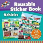 Galt Galt: Carte cu autocolante reutilizabile - vehicule (20GLT5107)