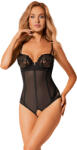 Obsessive Serena Love Crotchless Teddy Black XS/S
