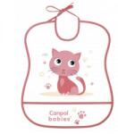 Canpol Babies - Puha műanyag melltartó Aranyos állatok cica