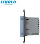 LIVOLO Modul lampa de orientare scara Albastru (782800619)