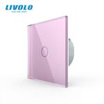 LIVOLO Intrerupator draperie wireless Roz (VL-C702WR-17)