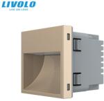 LIVOLO Modul lampa de orientare scara Auriu (VL-FCL1-2AP)