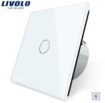 LIVOLO Intrerupator simplu, dimabil Alb (VL-C701D-11)