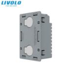 LIVOLO Modul intrerupator dublu, standard italian, cap scara / cap cruce, 3M (VL-FC2S-3G)