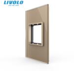 LIVOLO Rama de sticla, standard italian, 2M Auriu (VL-P9E-2A)