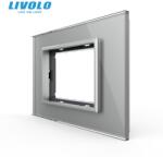 LIVOLO Rama de sticla, standard italian, 3M Gri (VL-P9E-3I)