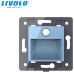 LIVOLO Modul lampa de orientare scara, cu senzor miscare Albastru (782800519)