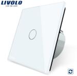 LIVOLO Intrerupator reset, buton revenire Alb (VL-C701H-11)