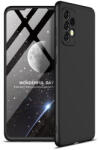 UIQ Set husa si folie de protectie 360 pentru Samsung Galaxy A53 5G, Negru